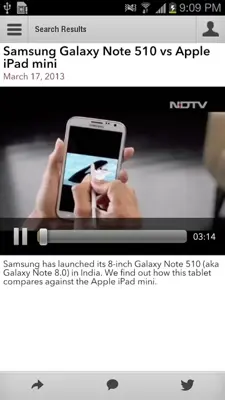 NDTV Gadgets android App screenshot 0